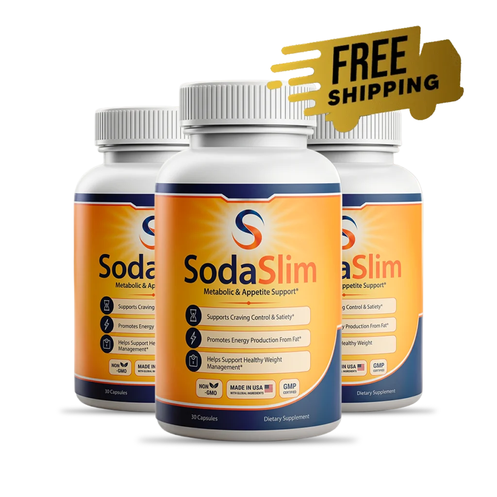 SodaSlim-3-bottle Pack – Weight Management & Metabolic Wellness Formula