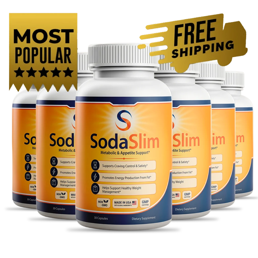 SodaSlim      6 Bottle Bundle – Best Value Energy & Metabolism Support